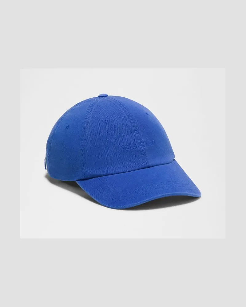 LULULEMON Unisex Baseballkappe im Classic Fit Waschung – Größe in Dilute Wash Galactic Cobalt Dilute