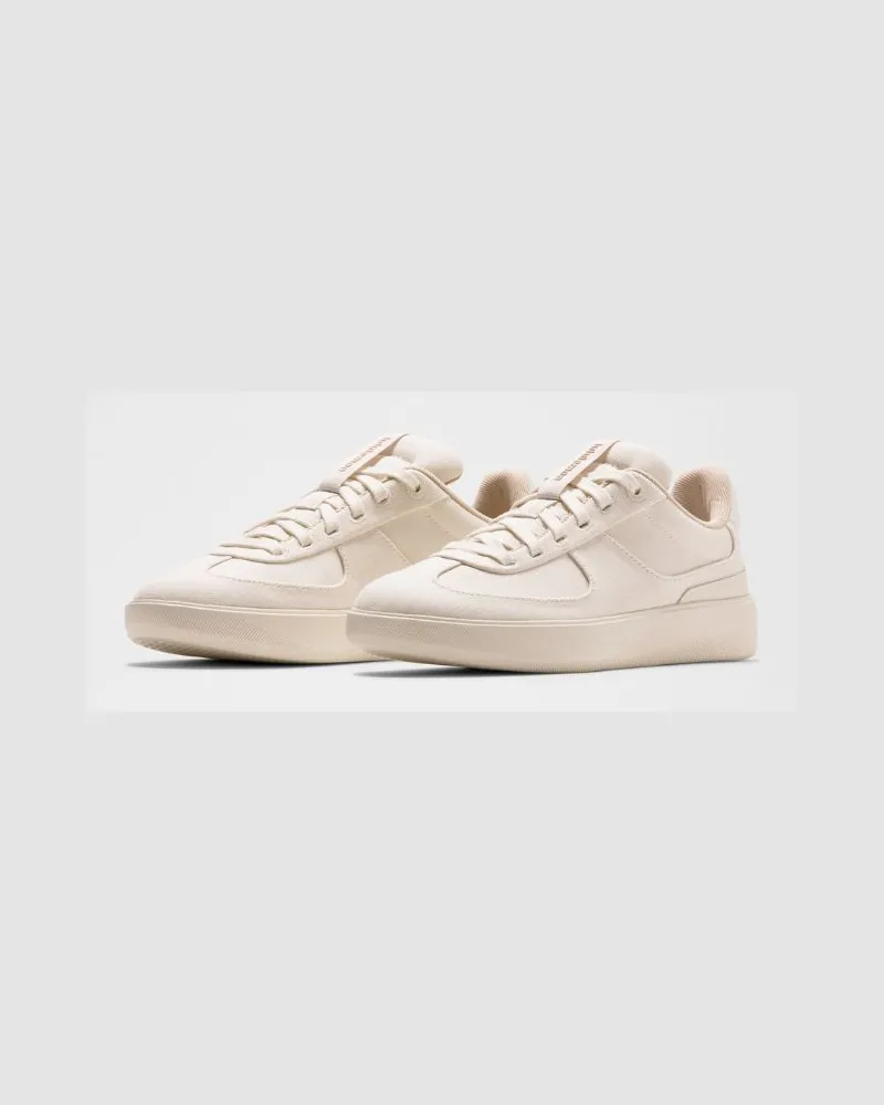 LULULEMON Cityverse Sneakers aus Baumwoll-Canvas für Frauen – Größe in Light Ivory/Trench Light