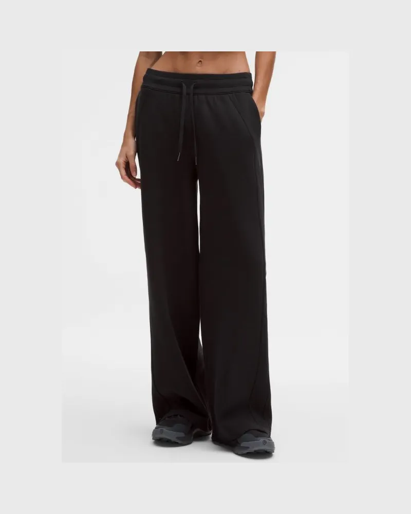 LULULEMON Scuba Hose mit mittelhohem Bund und weitem Bein Kurz für Frauen – Größe in Black Black