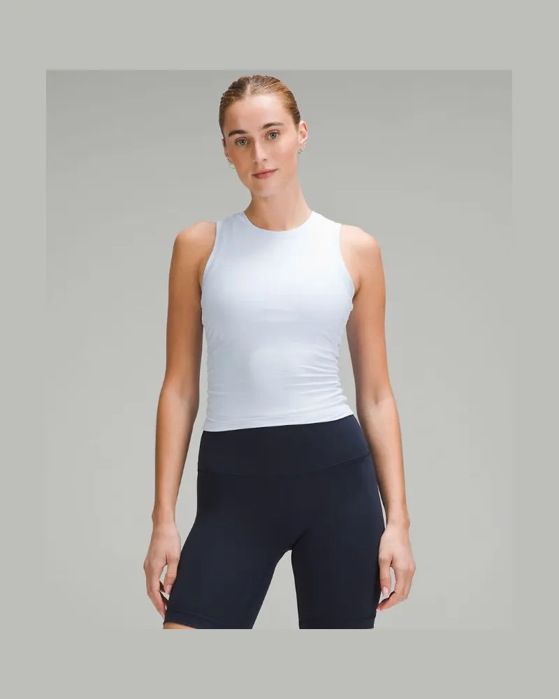 LULULEMON License to Train Tanktop im Tight Fit für Frauen – Größe in Heathered Windmill Heathered