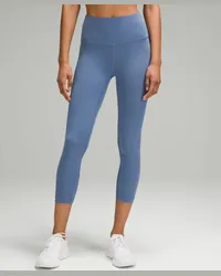 LULULEMON Wunder Train Crop Leggings mit hohem Bund Oasis