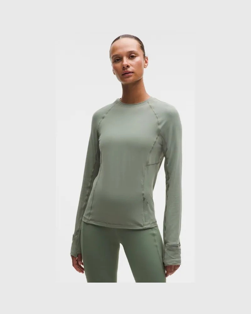 LULULEMON It's Rulu Langarmshirt im Classic Fit für Frauen – Größe in Willow Leaf Willow