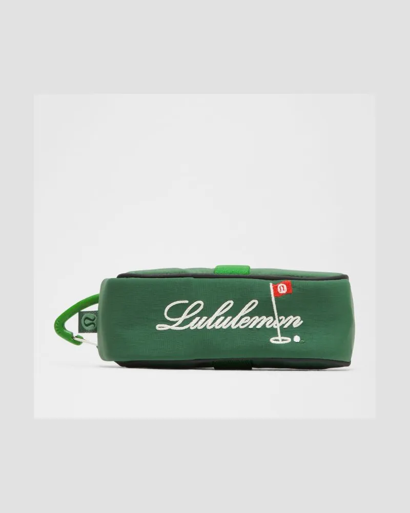 LULULEMON Anklippbarer Nano-Golfbeutel Golfflagge in Ivy Grove/Chameleon Ivy