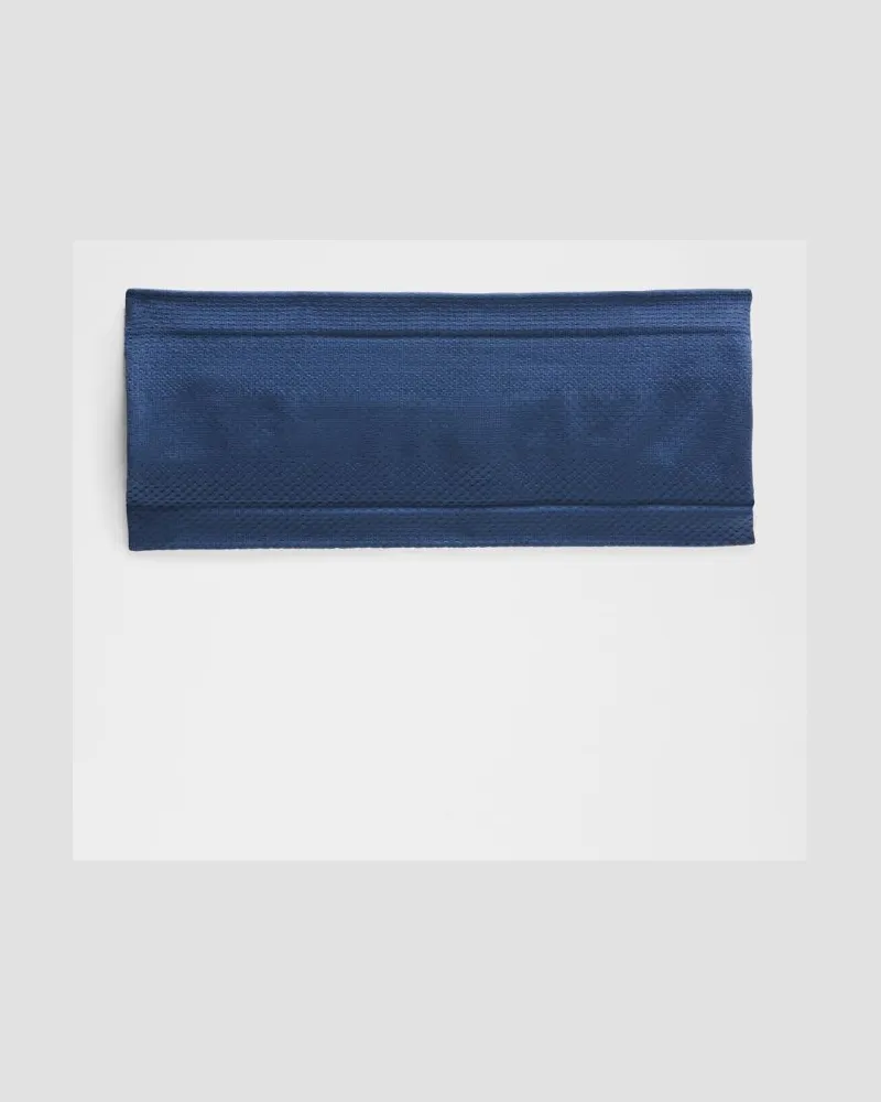 LULULEMON Nahtloses breites Stirnband in Blue Twill Blue