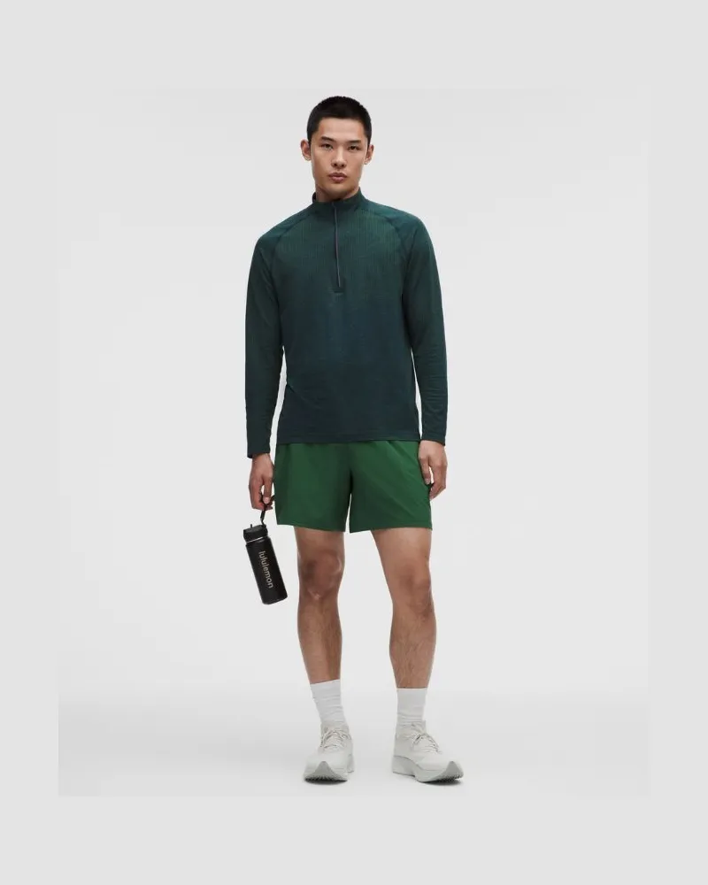 LULULEMON Pace Breaker Shorts mit Liner für Männer – 18 cm – Größe in Green Cove Green