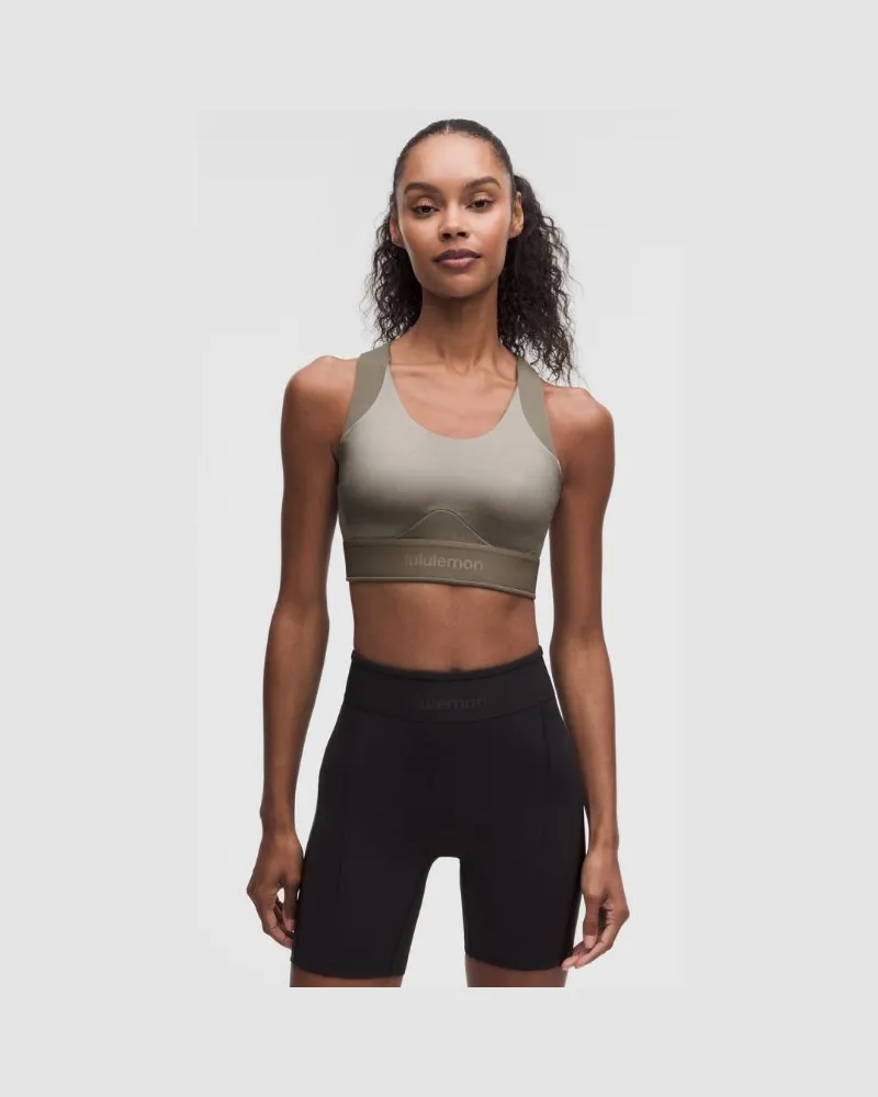 LULULEMON License to Train-BH mit Racerback und Glanz-Finish für B/C-Cups für Frauen – Größe in Cypress Forest Cypress