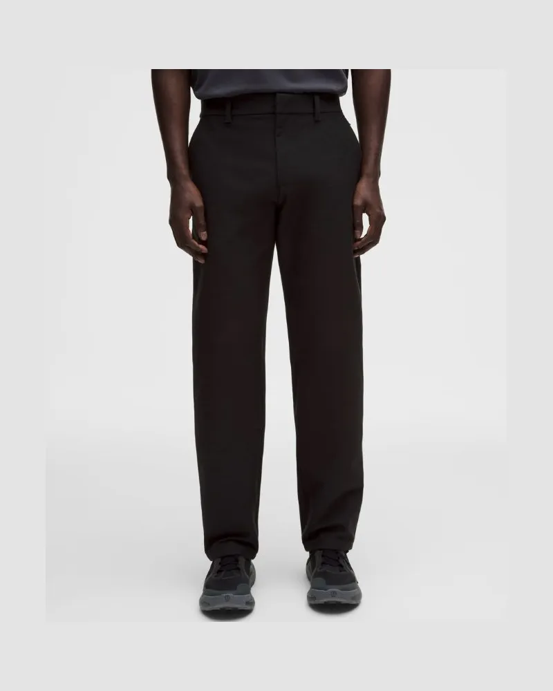 LULULEMON Slacker Hose im Classic Fit mit geradem Bein für Männer – 81 cm – Größe in Schwarz Schwarz