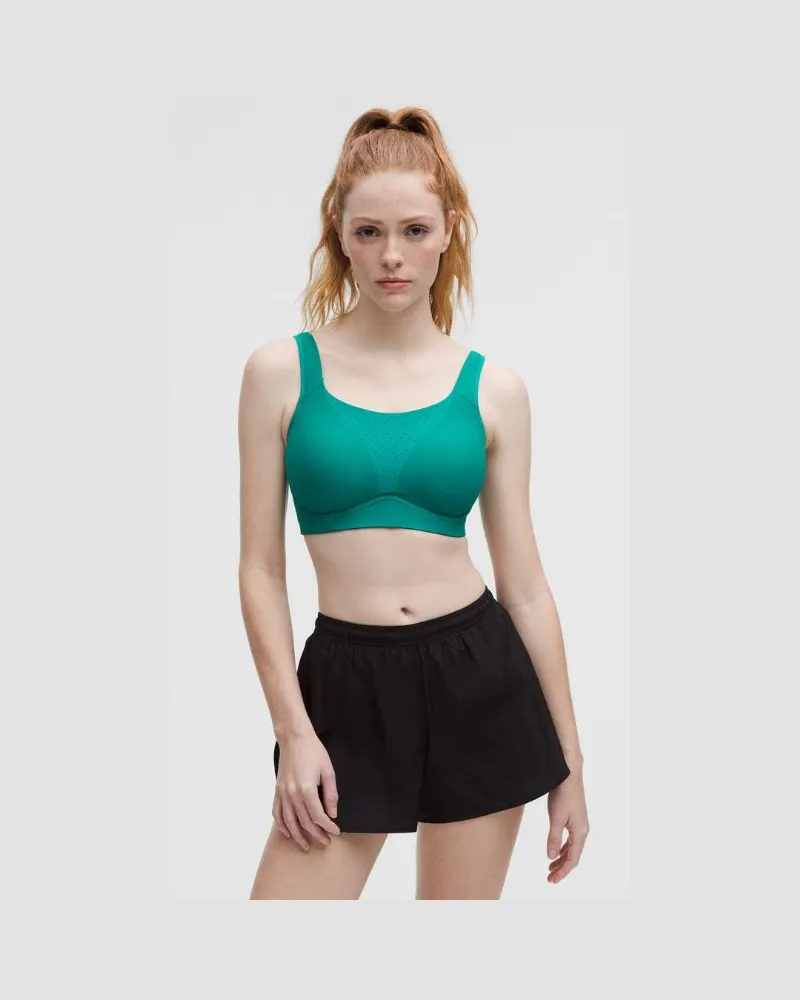 LULULEMON Run Times BH Starker Halt B–G Cups für Frauen – Größe in Sonic Teal Sonic