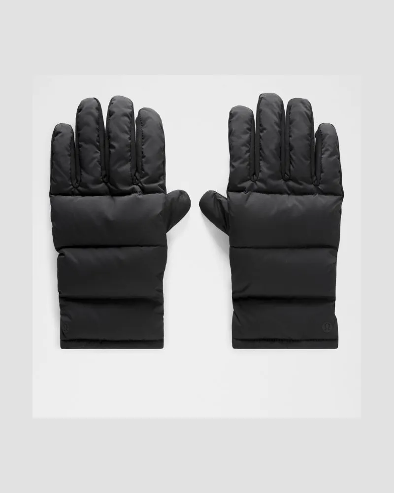 LULULEMON Gefütterte Puffer-Handschuhe – Größe in Black Black