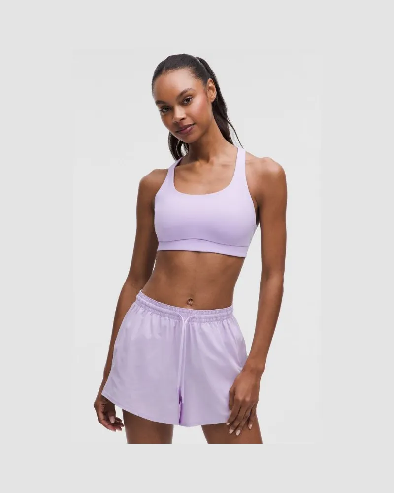 LULULEMON Energy BH mit mittlerem Halt für B–D-Cups Evolve für Frauen – Größe in Lavender Frost Lavender