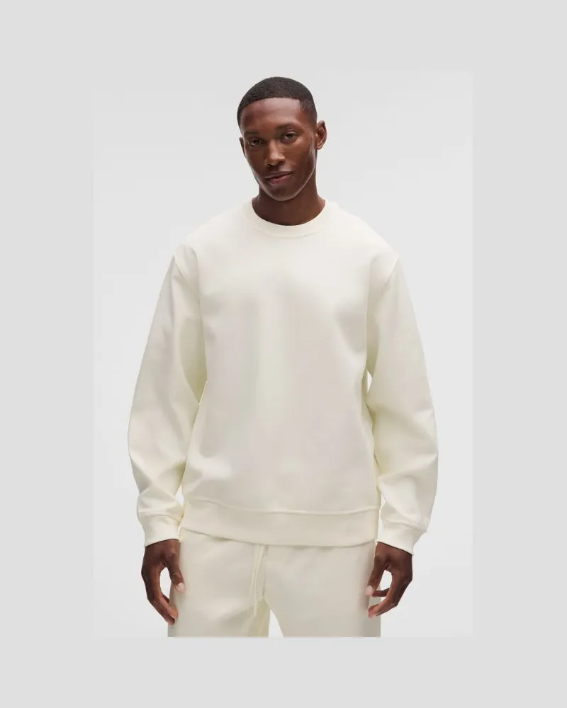 LULULEMON Grand Standard Langarmshirt für Männer – Größe in Coconut Ivory Coconut