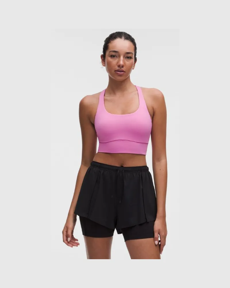 LULULEMON Energy Longline-BH mit mittlerem Halt für B–D-Cups Evolve für Frauen – Größe in Sweet Sorbet Sweet