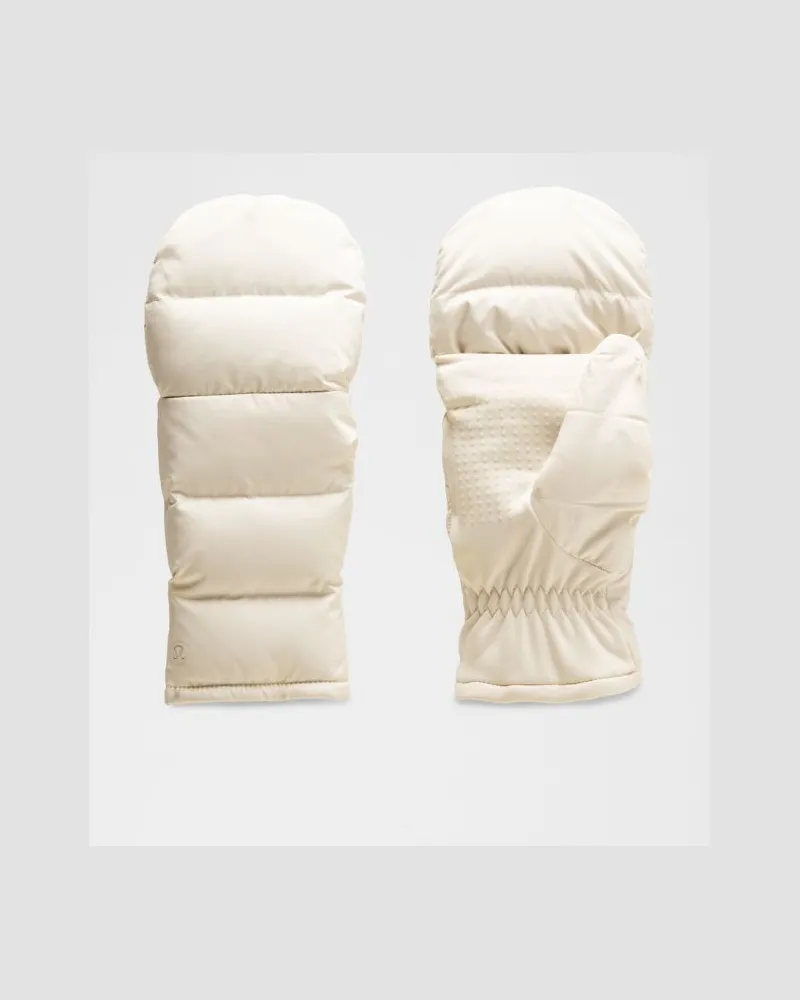 LULULEMON Wunder Puff Fäustlinge – Größe in Light Ivory Light