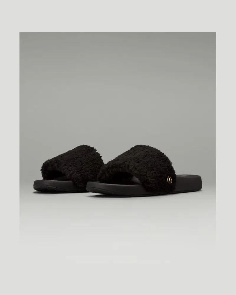 LULULEMON Restfeel Slide mit für Frauen – Gold – Größe Black