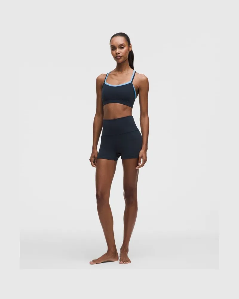 LULULEMON Align Shorts mit hohem Bund für Frauen – 10 cm – Größe in True Navy True