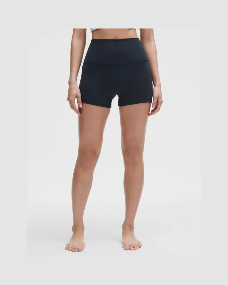 LULULEMON Align Shorts mit hohem Bund für Frauen – 10 cm – Größe in True Navy True