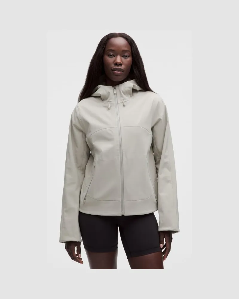 LULULEMON Cross Chill City-to-Trail-Jacke für Frauen – Größe in Hailstone Grey Hailstone