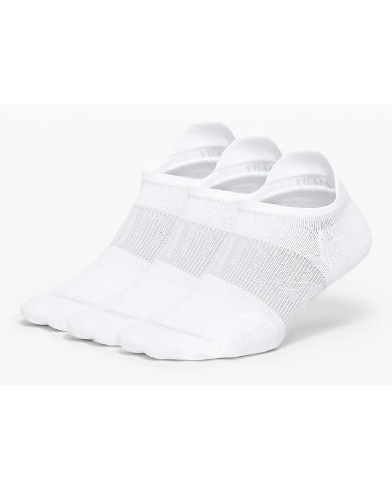 LULULEMON Power Stride Socken mit Knöchelschutz 3er-Pack White