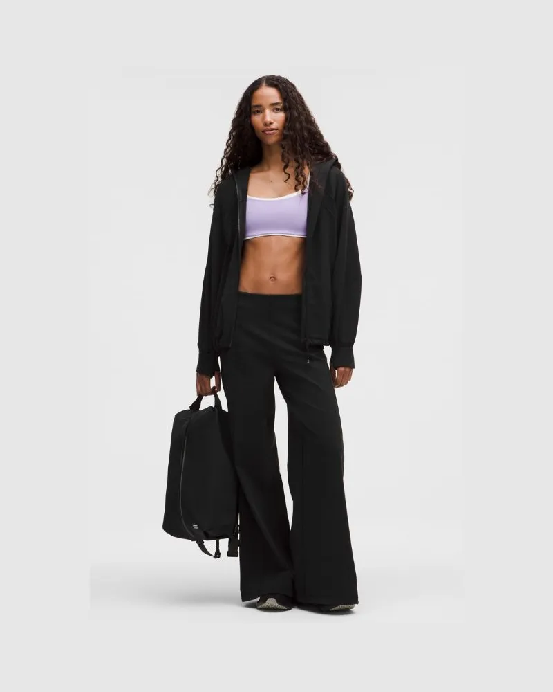 LULULEMON Define Hose mit weitem Bein und hohem Bund Luon für Frauen – Größe in Black Black