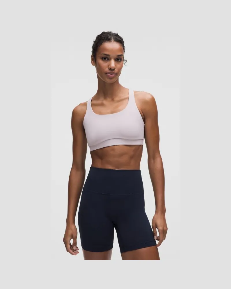 LULULEMON Energy BH mit mittlerem Halt für B–D-Cups Evolve für Frauen – Größe in Icy Taupe Icy