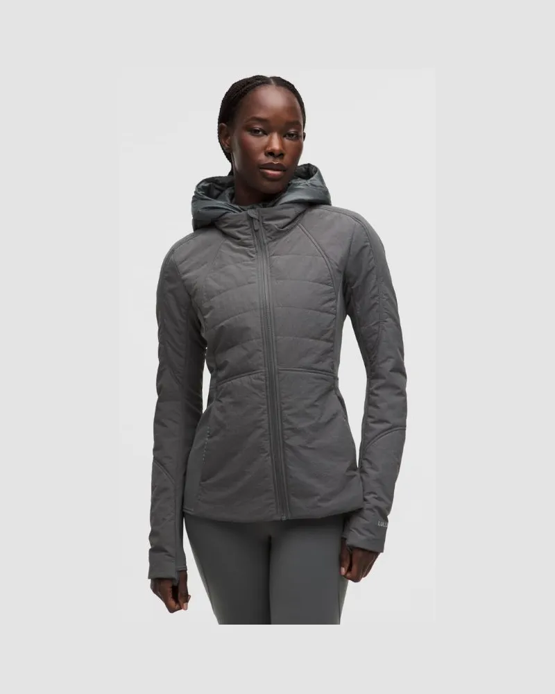 LULULEMON Another Mile Jacke für Frauen – Größe in Onyx Grey Onyx