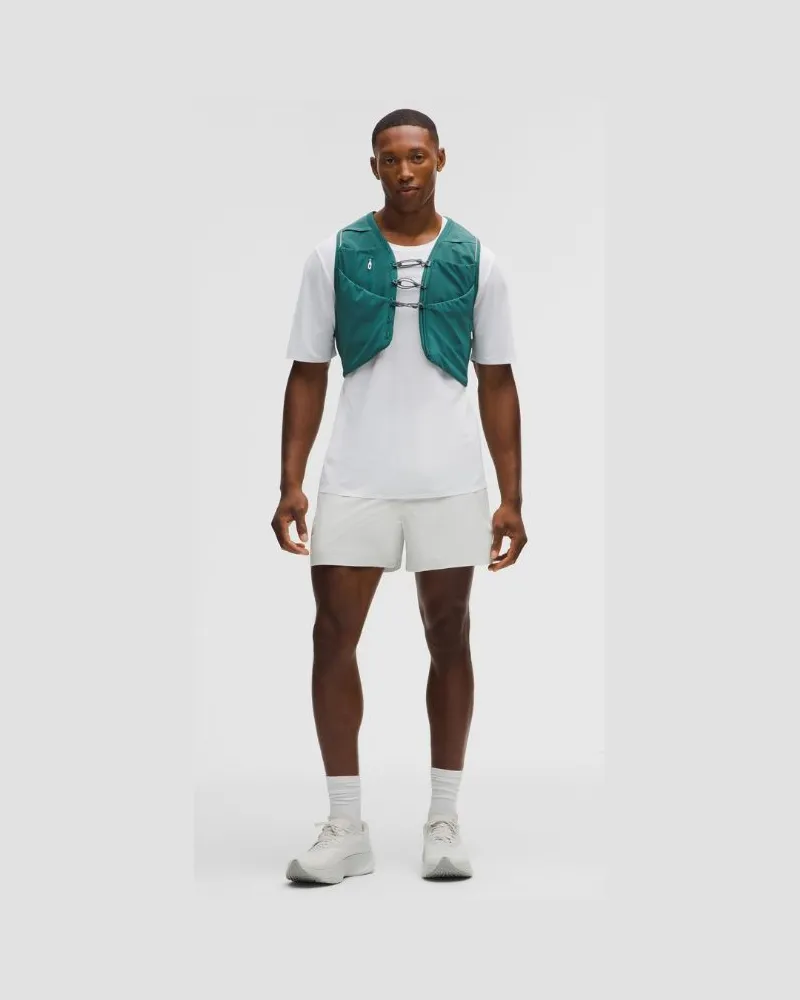 LULULEMON Pace Breaker Shorts ohne Liner für Männer – 13 cm – Größe in Vapor Vapor