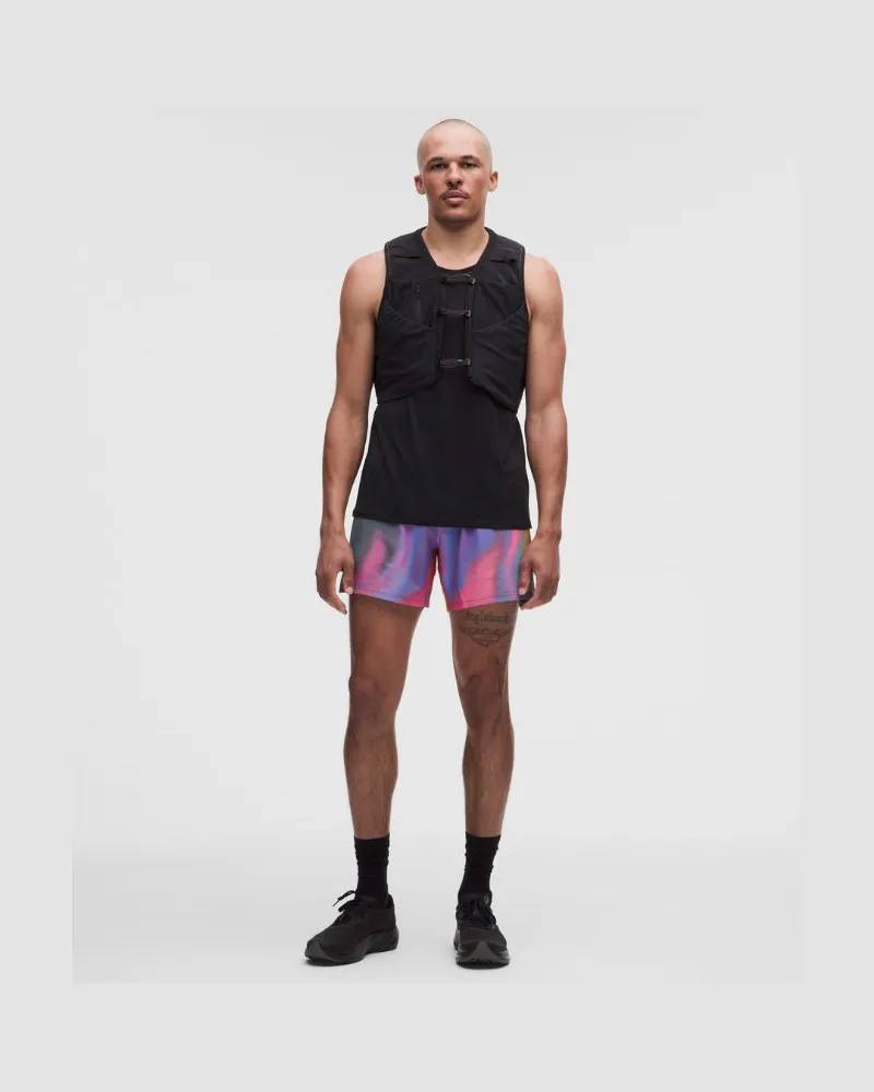 LULULEMON Mile Maker Shorts ohne Liner aus -Stoff für Männer – 15 cm – Größe in Speed Glow Multi Speed