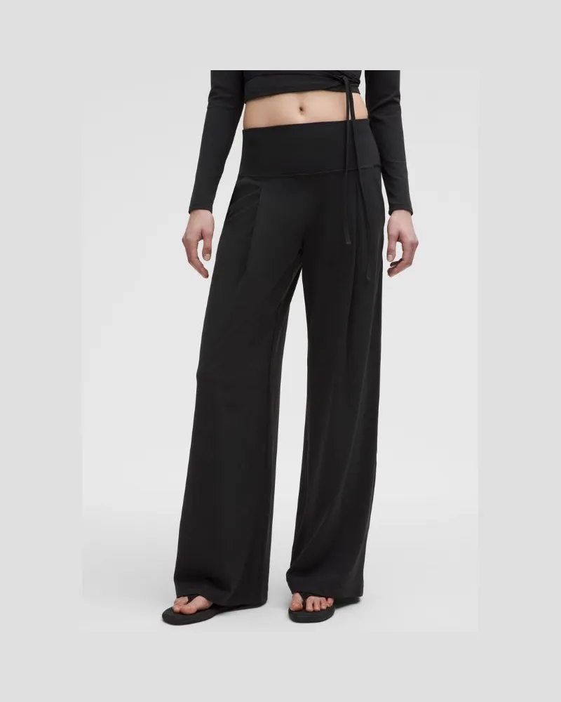 LULULEMON Align Palazzo-Hose Kurz für Frauen – Größe in Black Black