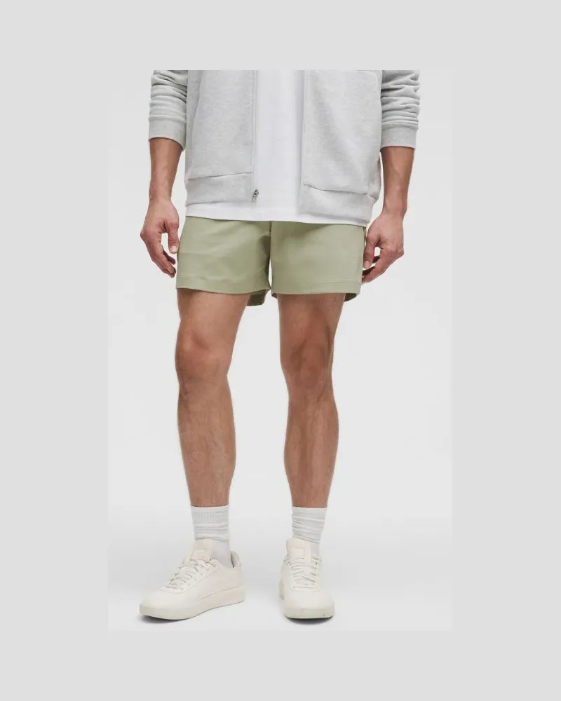 LULULEMON ABC Pull-on-Shorts aus für Männer – 13 cm – Größe in Fog Green Fog