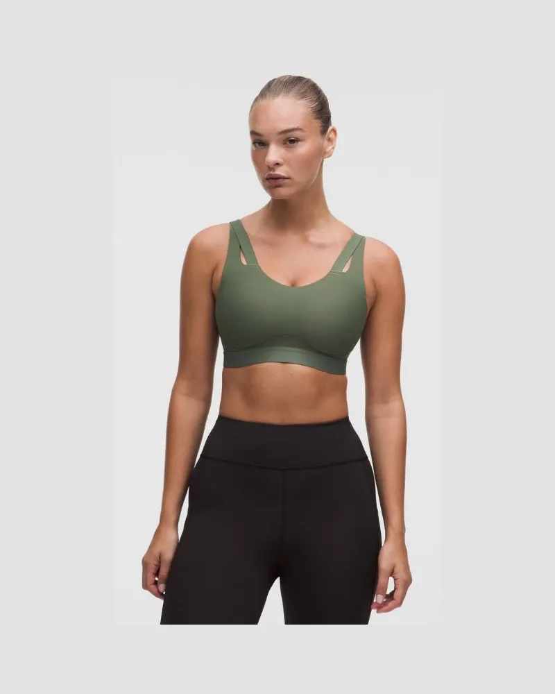 LULULEMON Levitation Sport-BH für Frauen – Größe in Sassy Sage Sassy