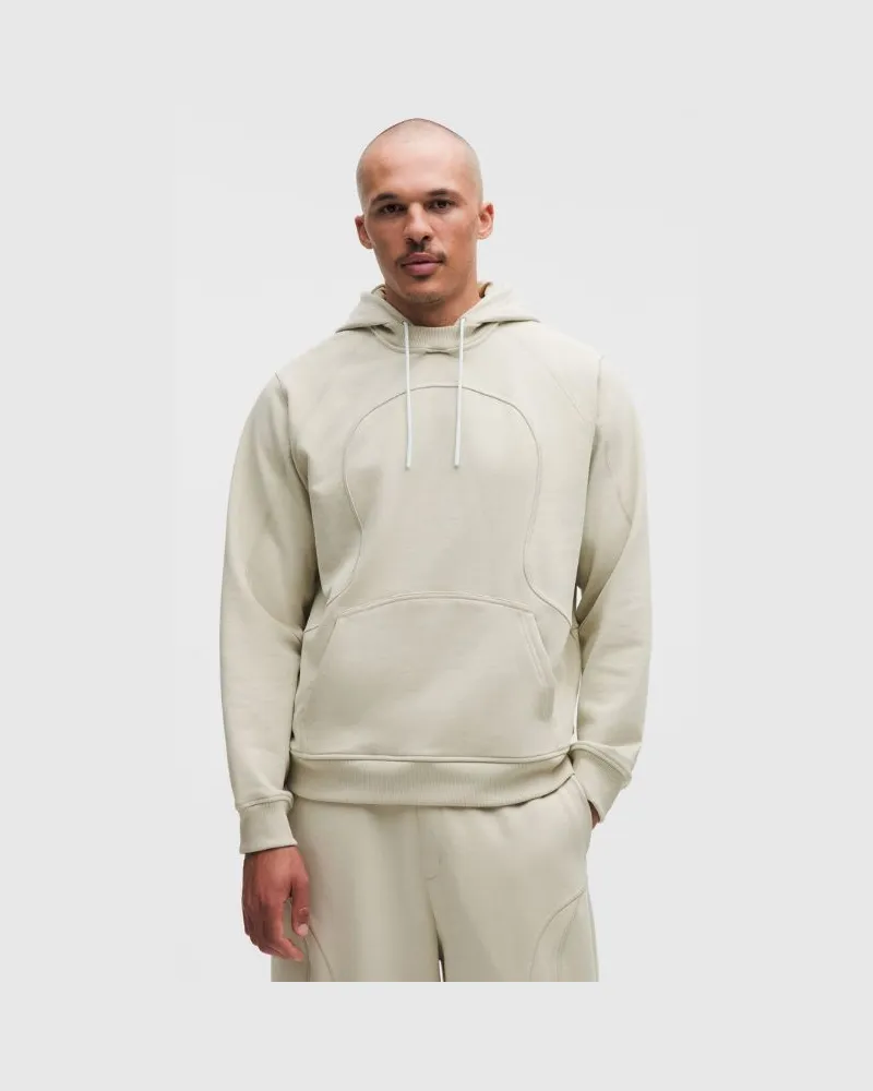 LULULEMON Wandelbarer Rundhalspullover aus Bio- SLNSH Kollektion für Männer – Khaki – Größe Birch