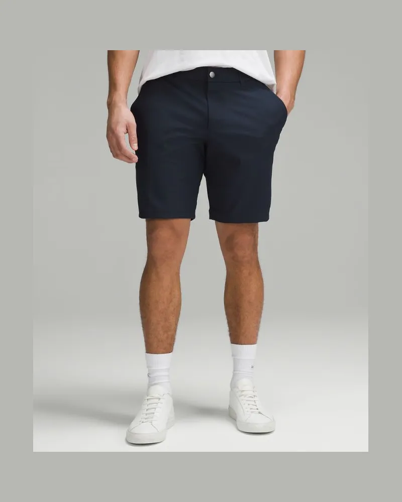 LULULEMON ABC Shorts im Classic Fit Warpstreme für Männer – 23 cm – Größe in True Navy True