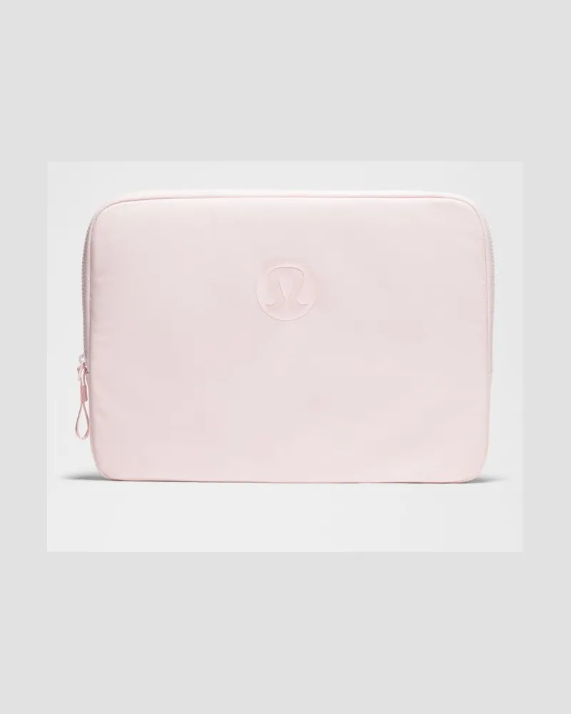 LULULEMON New Crew Laptop-Sleeve in Pink Pearl/Wacky Khaki Pink