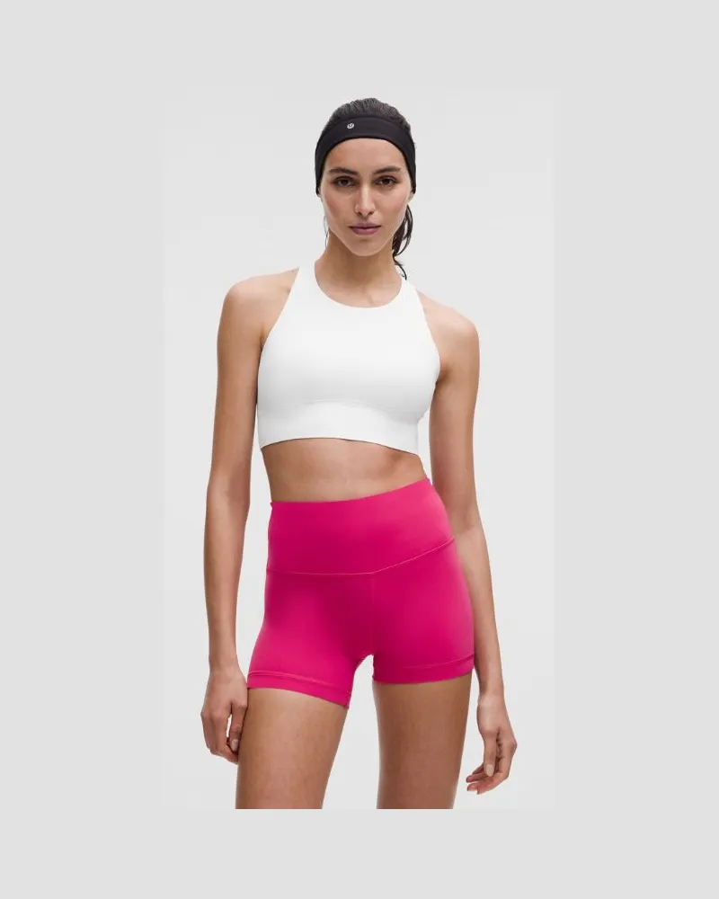 LULULEMON LightLift Sport-BH Mittlerer Halt für B/C-Cups für Frauen – Größe in Weiß Weiß