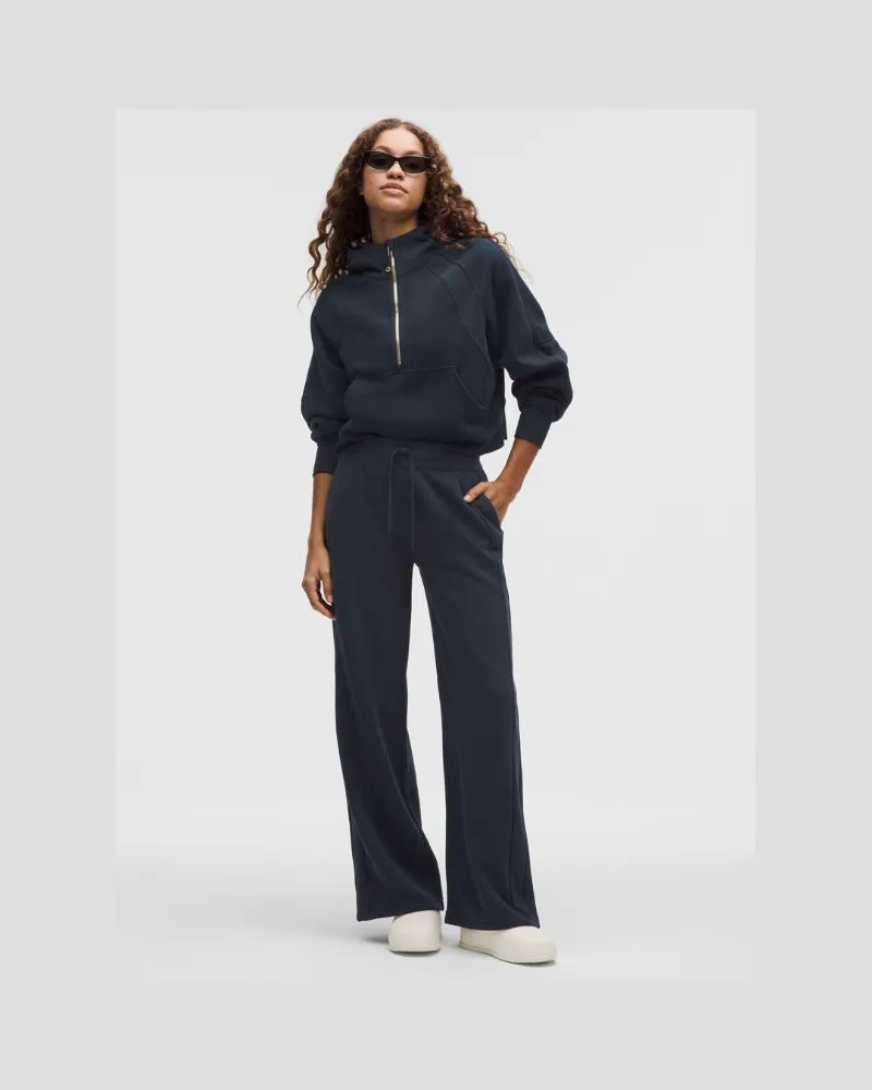 LULULEMON Scuba Hose mit weitem Bein und mittelhohem Bund Regular für Frauen – Größe in True Navy True