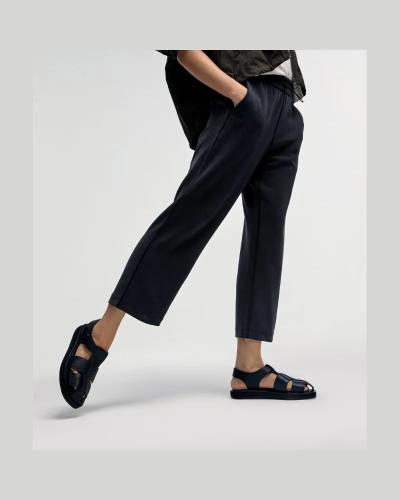 LULULEMON Softstreme Crop-Hose mit geradem Bein und hohem Bund für Frauen – Größe in Black Black