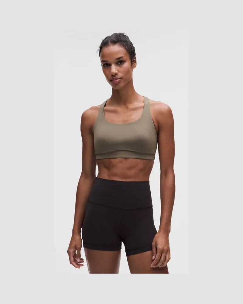 LULULEMON Energy BH mit mittlerem Halt für B–D-Cups Evolve für Frauen – Größe in Cypress Forest Cypress