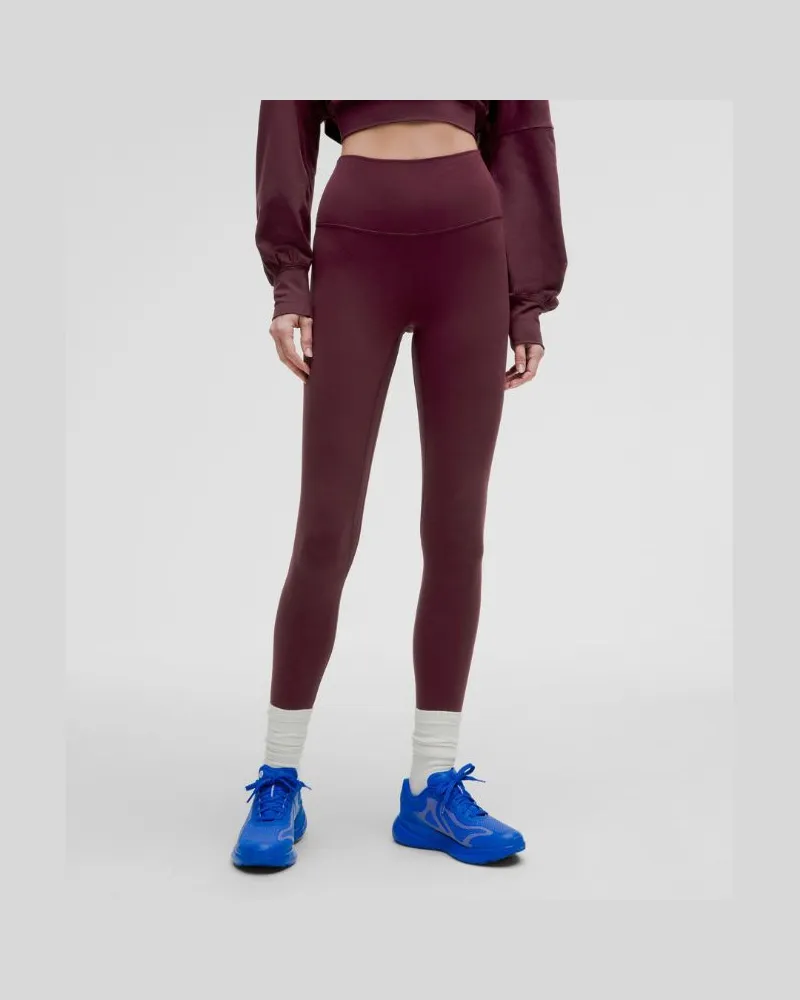 LULULEMON Align Leggings mit hohem Bund für Frauen – 71 cm – Größe in Garnet Garnet