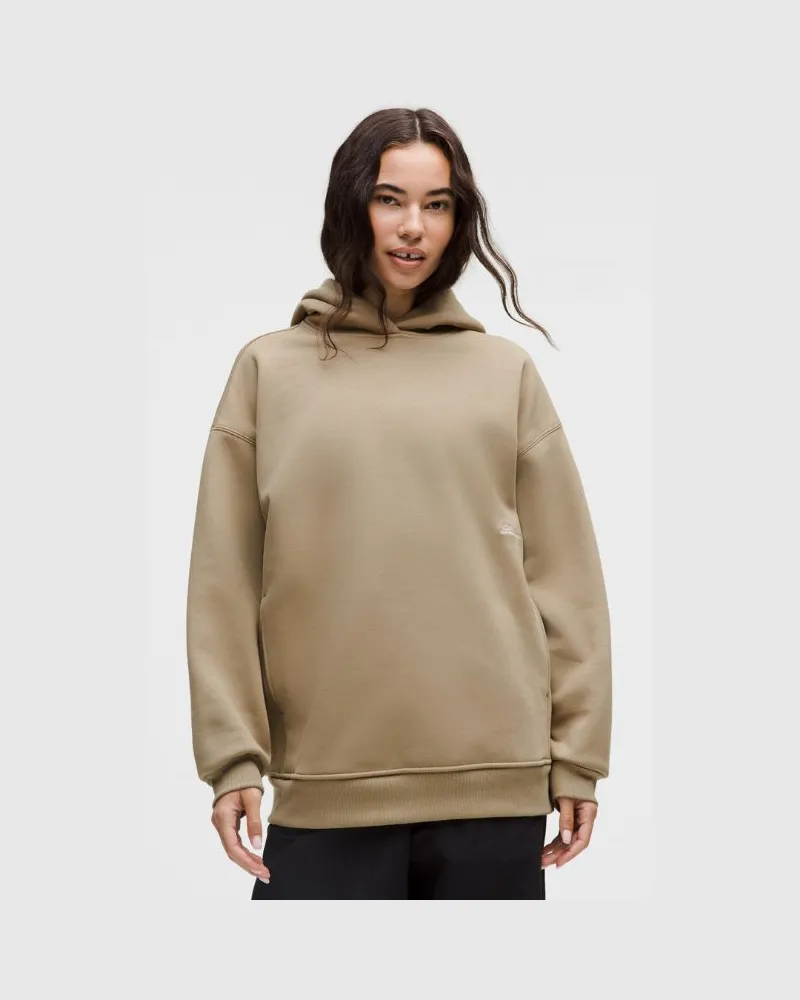 LULULEMON Big Cozy Hoodie im Ultra-Oversized Fit für Frauen – Größe in Sheer Oak Sheer