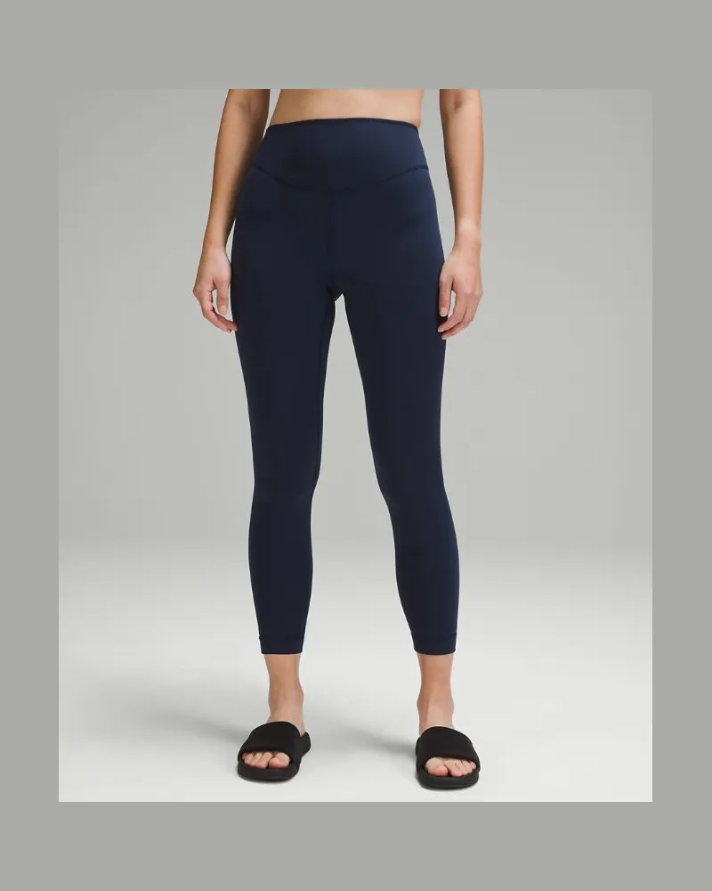 LULULEMON Wunder Under Leggings aus mit hohem Bund für Frauen – 64 cm – Größe in True Navy True