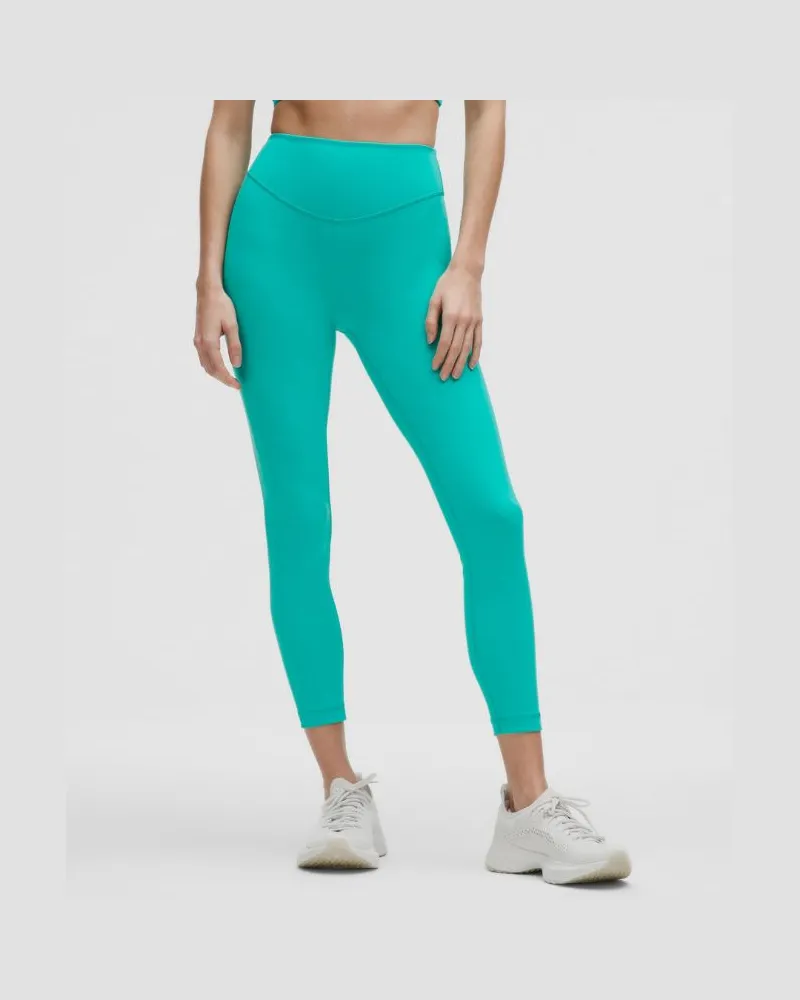 LULULEMON Wunder Under Leggings aus mit hohem Bund für Frauen – 64 cm – Größe in Tropics Tone Tropics