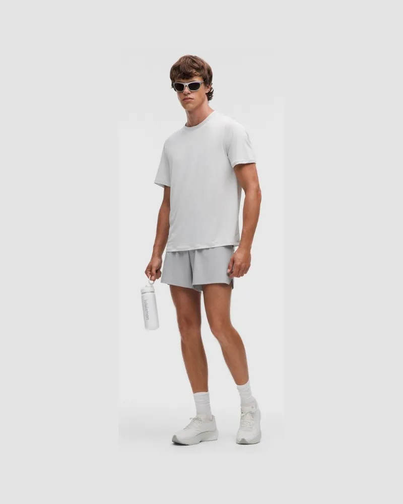 LULULEMON Mile Maker Shorts mit Liner aus -Stoff für Männer – 10 cm – Größe in Silver Drop Silver