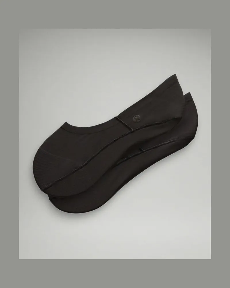 LULULEMON Glatte sleeke No-Show-Socken – Größe in Black Black