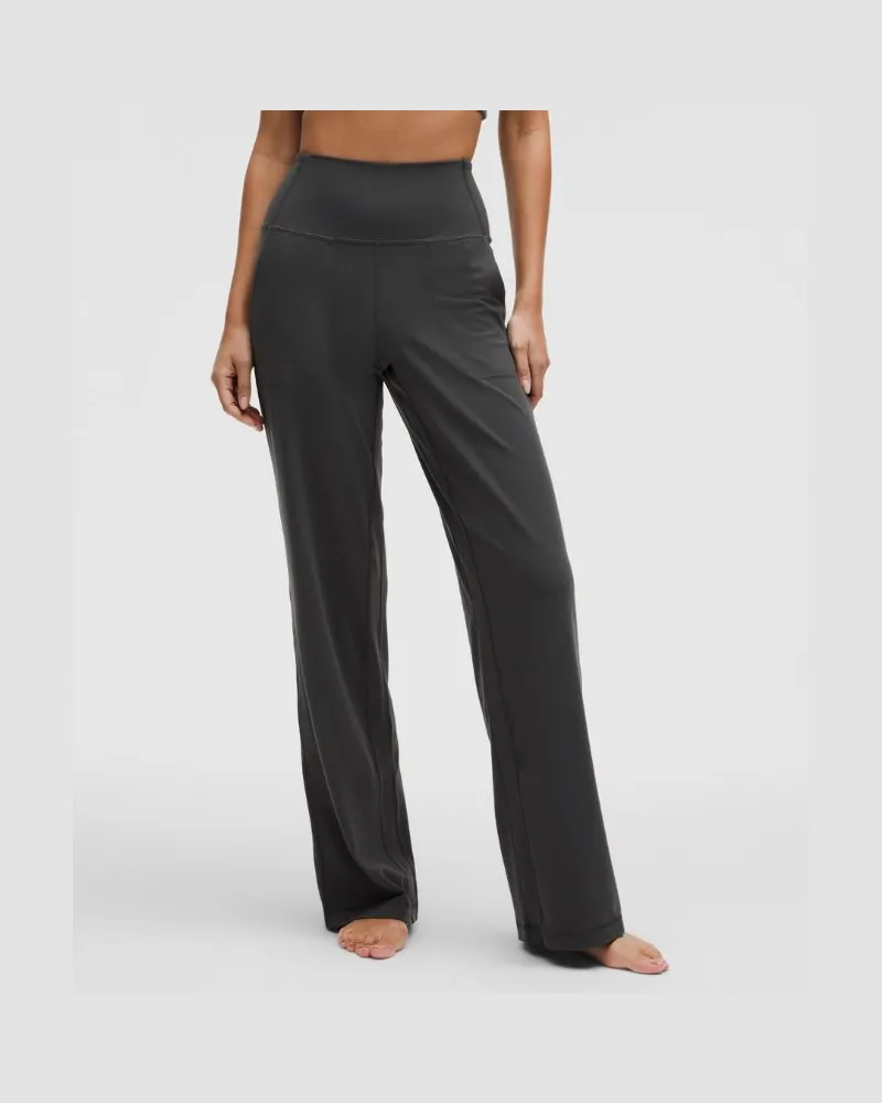 LULULEMON Align Hose mit hohem Bund und weitem Bein Normal für Frauen – Größe in Graphite Grey Graphite