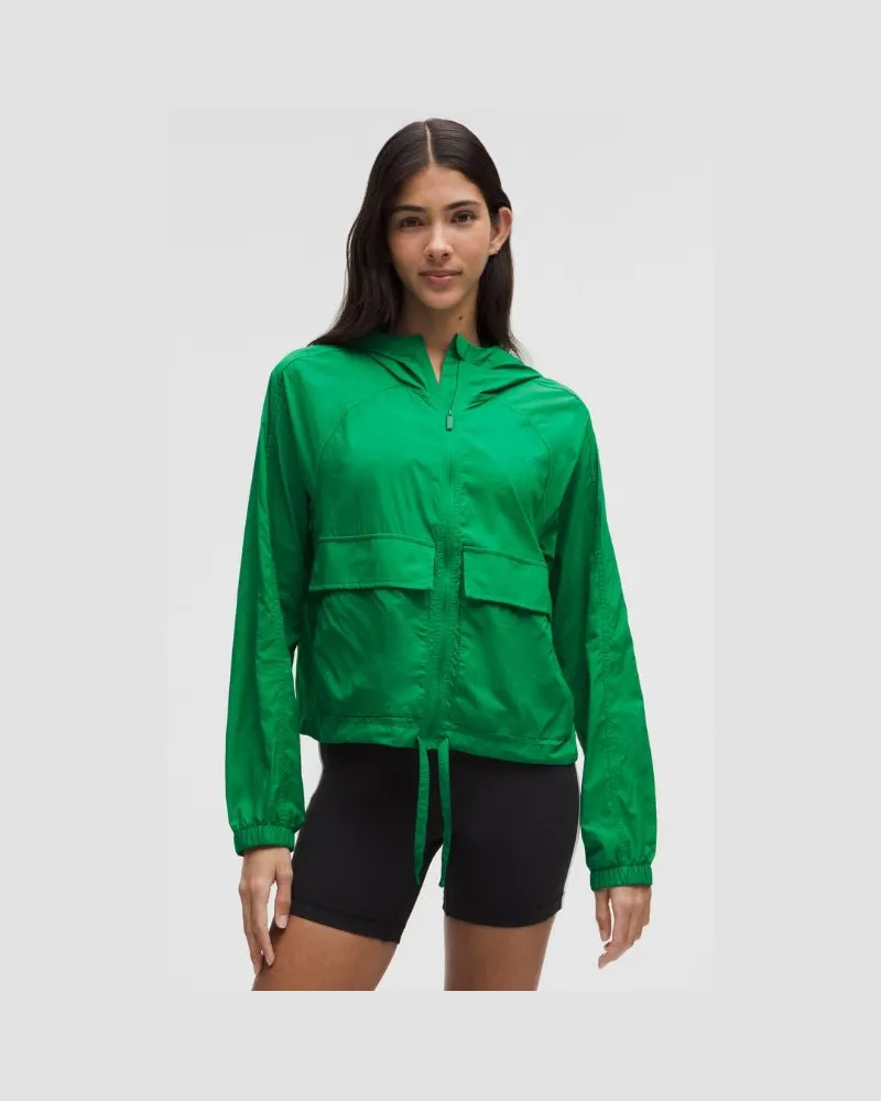 LULULEMON Hood-Lite Jacke im Relaxed Fit für Frauen – Größe in Raceway Green Raceway