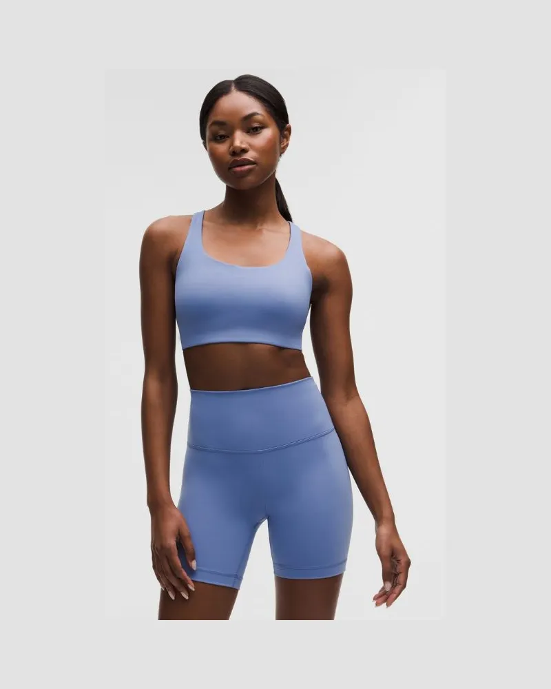 LULULEMON Energy BH mit mittlerem Halt für B–D-Cups Evolve für Frauen – Größe in Prep Blue Prep