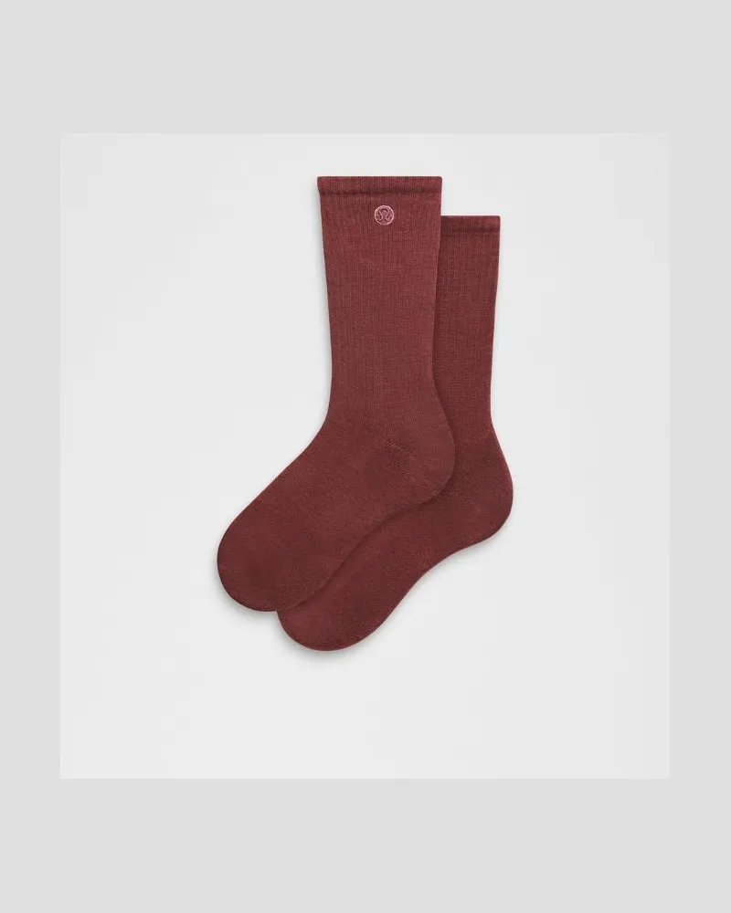 LULULEMON Daily Essential Crew-Socken Unisex – Größe in Rockwood Rockwood