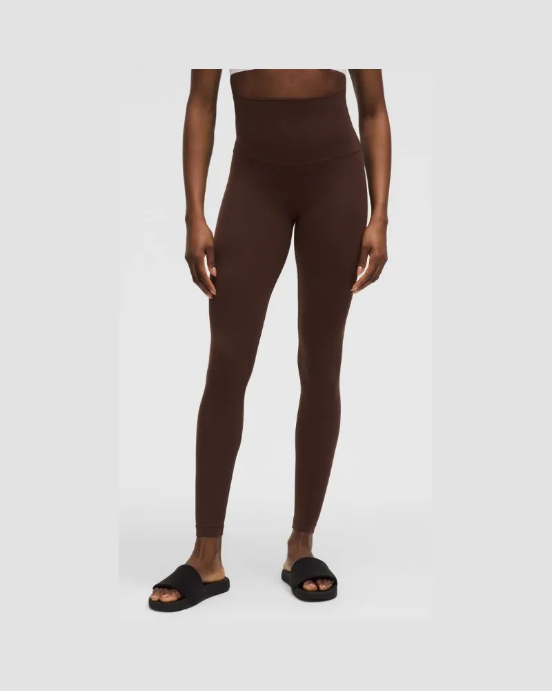 LULULEMON Align Leggings mit superhohem Bund für Frauen – 71 cm – Größe in Lava Cake Lava