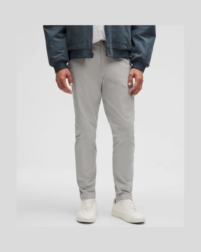 LULULEMON ABC Hose im Slim Fit mit 5 Taschen Utilitech für Männer – 81 cm – Größe in Seal Grey Seal