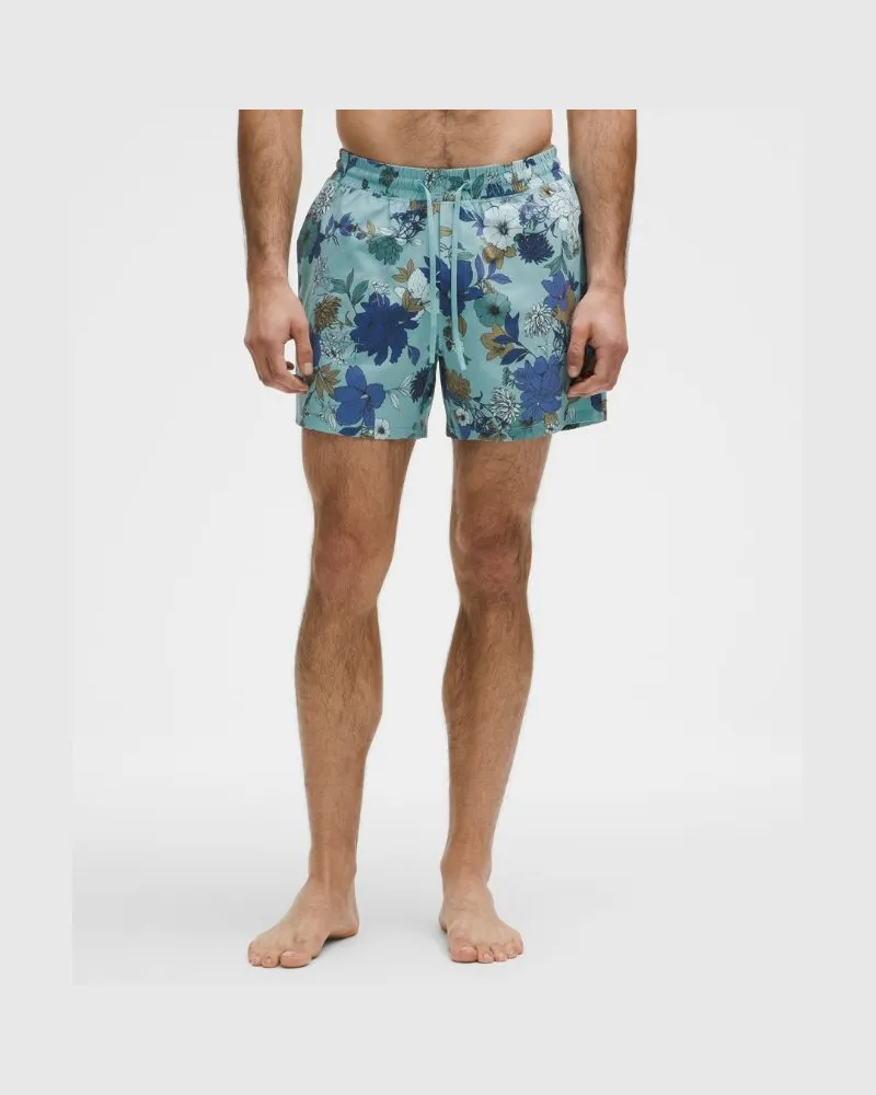 LULULEMON Badeshorts Mit Liner für Männer – 13 cm – Größe in Flora Medley Multi Flora